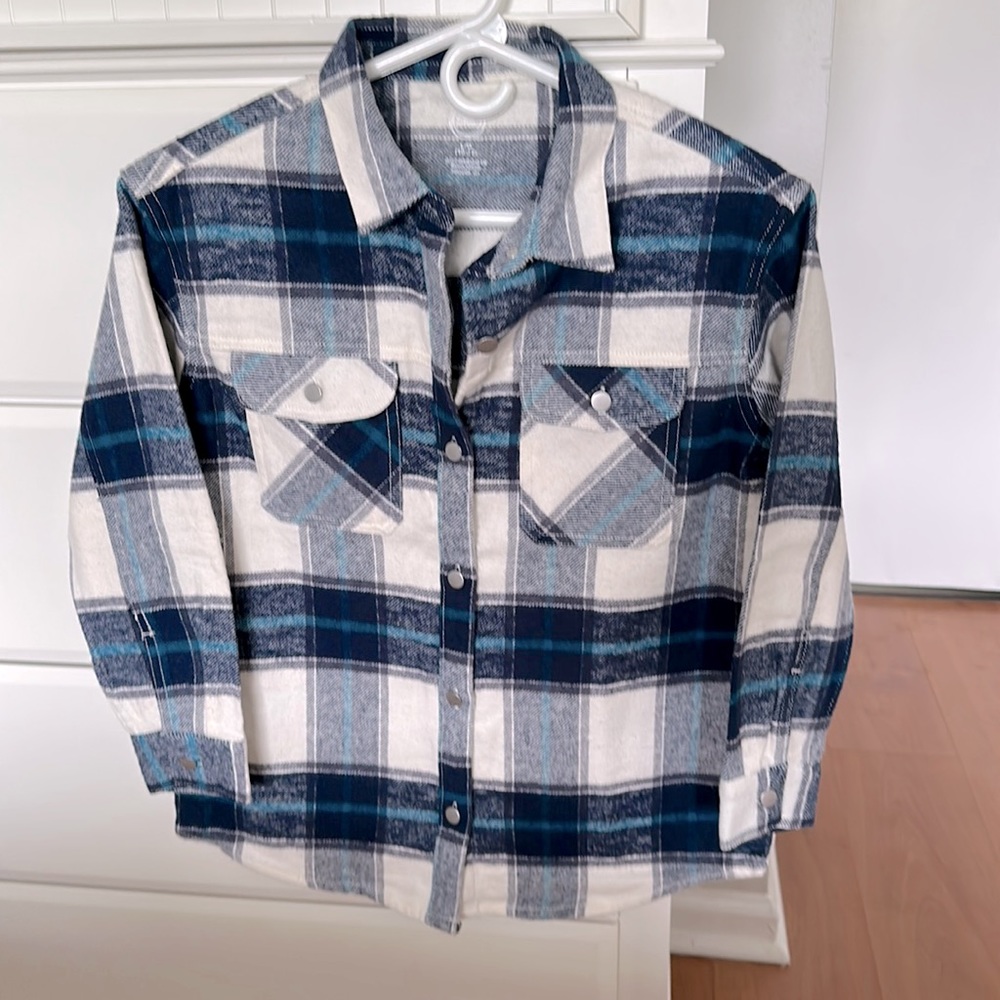Boy’s Wonder Nation Flannel Long Sleeve Shirt